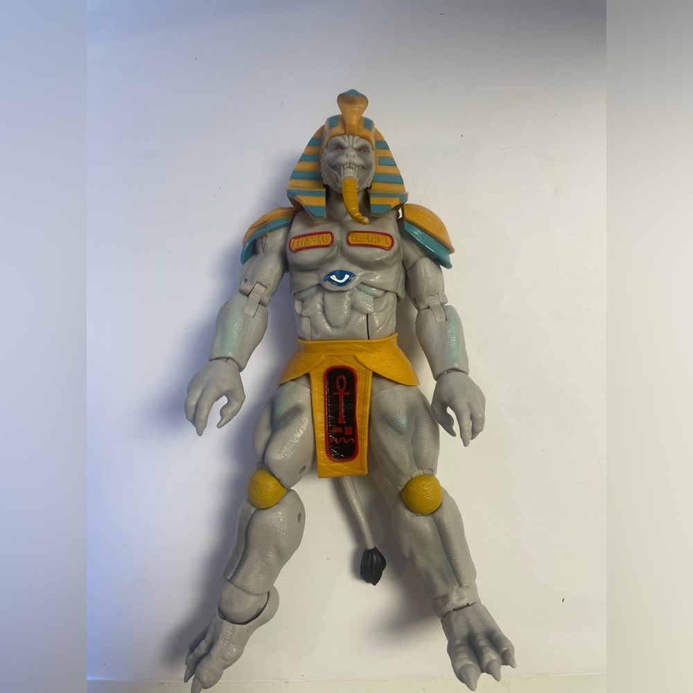 Power Rangers Lightning Collection Mighty Morphin King Sphinx Figure EUC